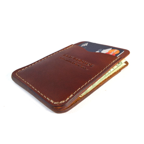 Frontside Vertical Wallet - Saddle Tan - Red Clouds Collective - Made ...