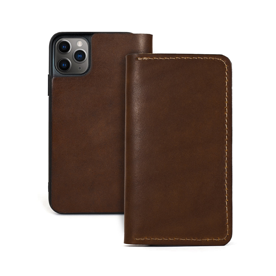 Folio iPhone 11 Pro Max leather case