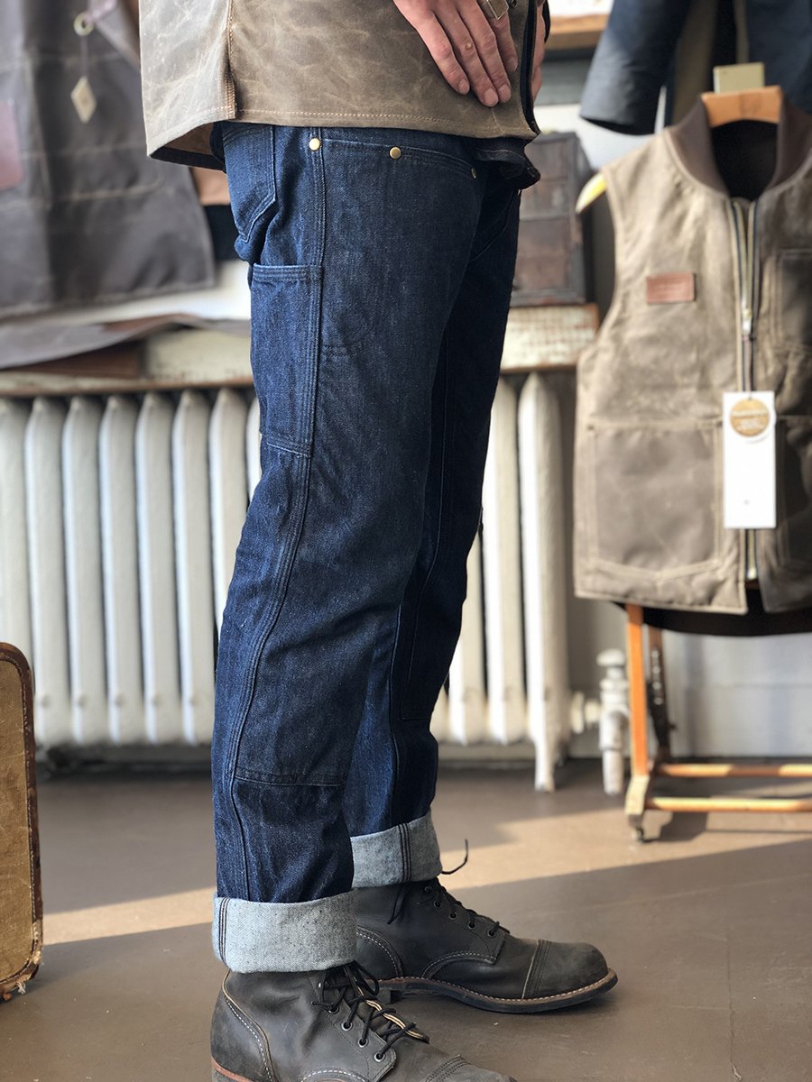 GN.01 Waxed Canvas Fitted Work Pant - Havana