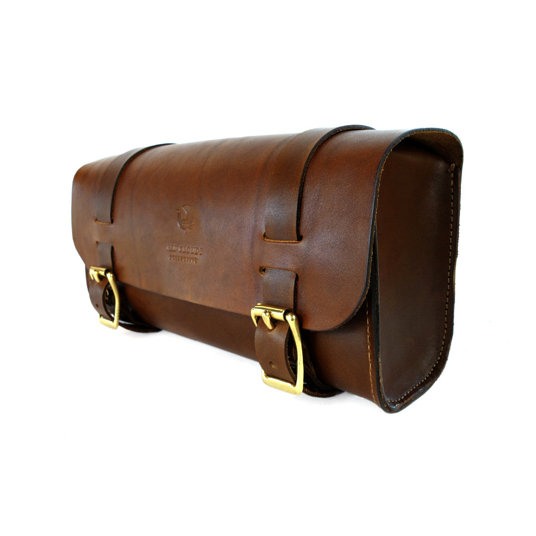 Leather Motorcycle Handlebar Bag - Motorcycle You