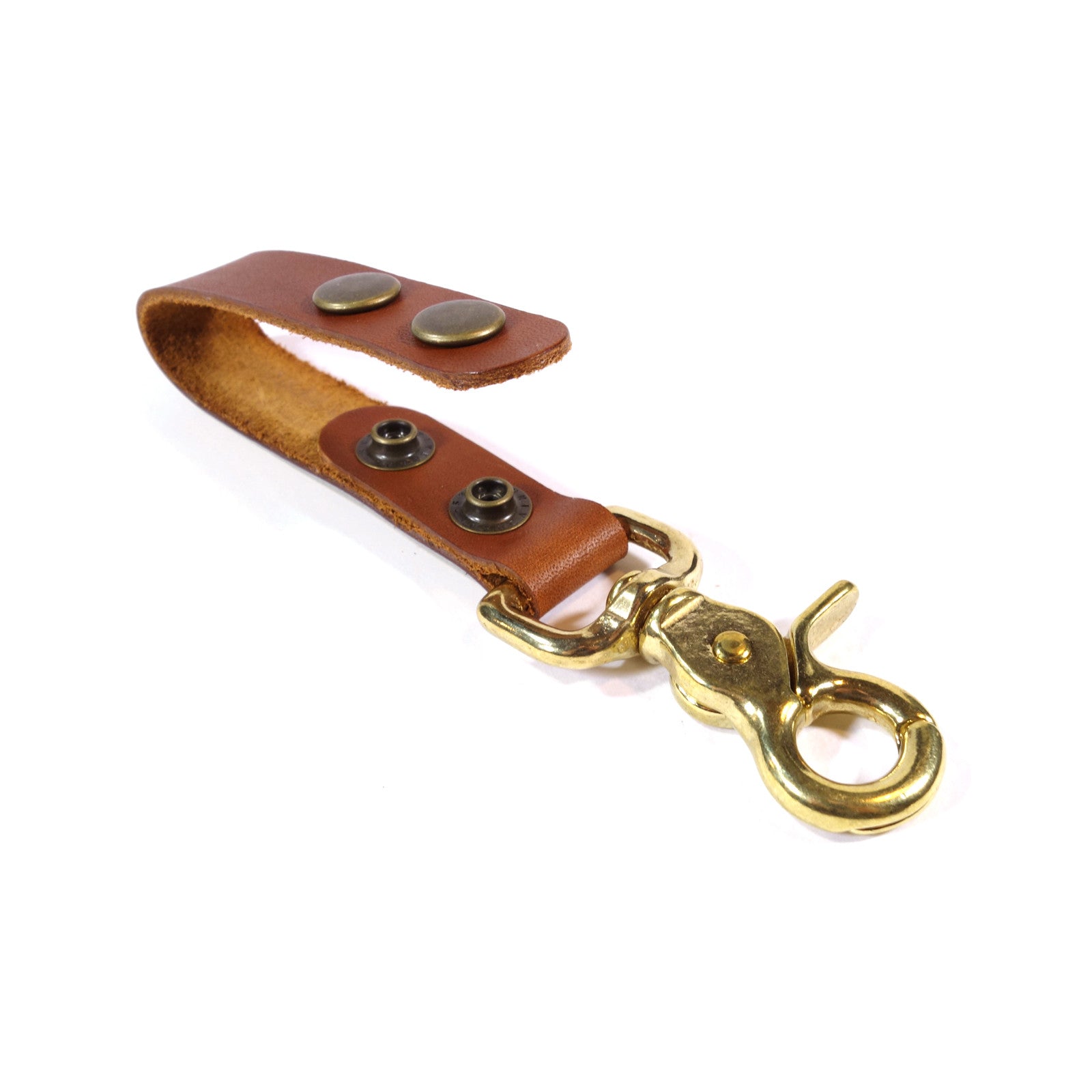 Leather Key Fob (rectangular) - F.D. Leatherworks