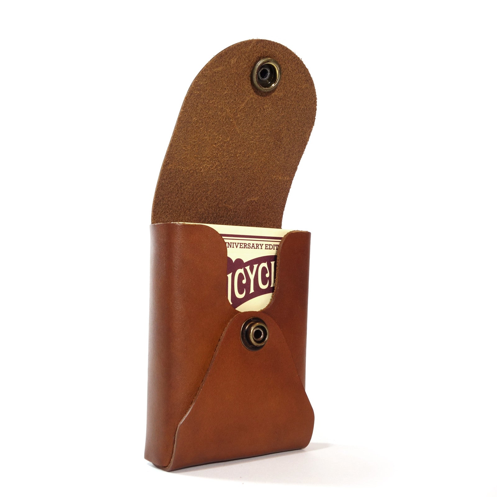 The Maverick Playing Card Case - Saddle 