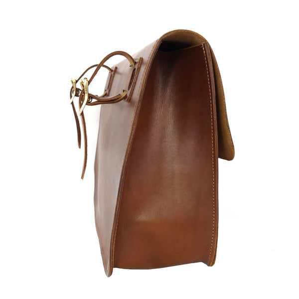 Leather Saddle Bag - Walnut - Red Clouds Collective - Made in the USA