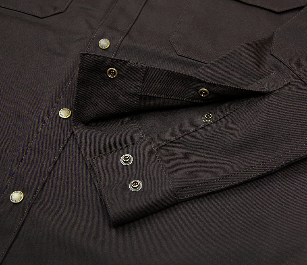 Witham Work Shirt - Olive Twill - Red Clouds Collective - Made in