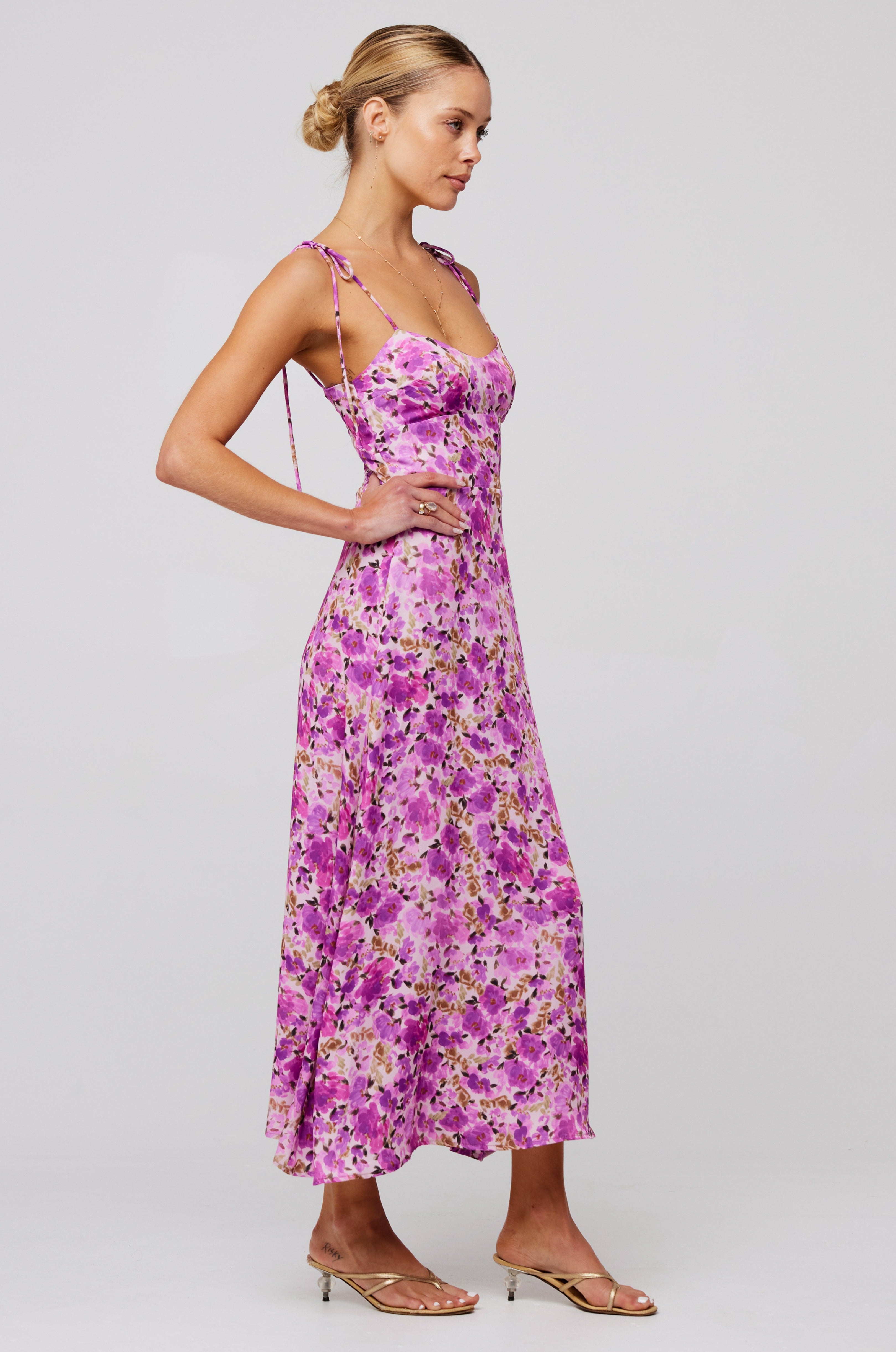 Mandi Dress in Lilac