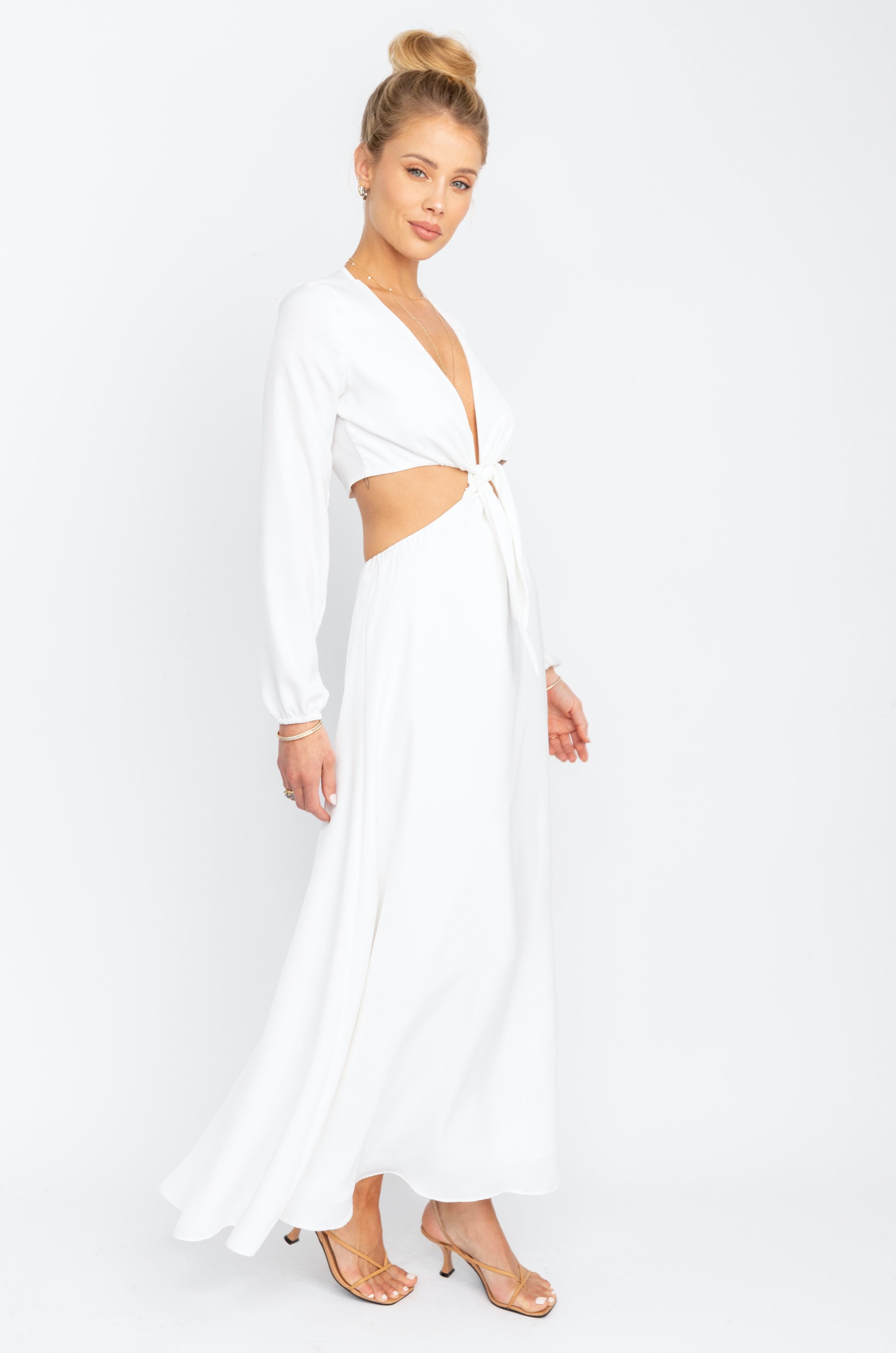 Noelle Maxi in White