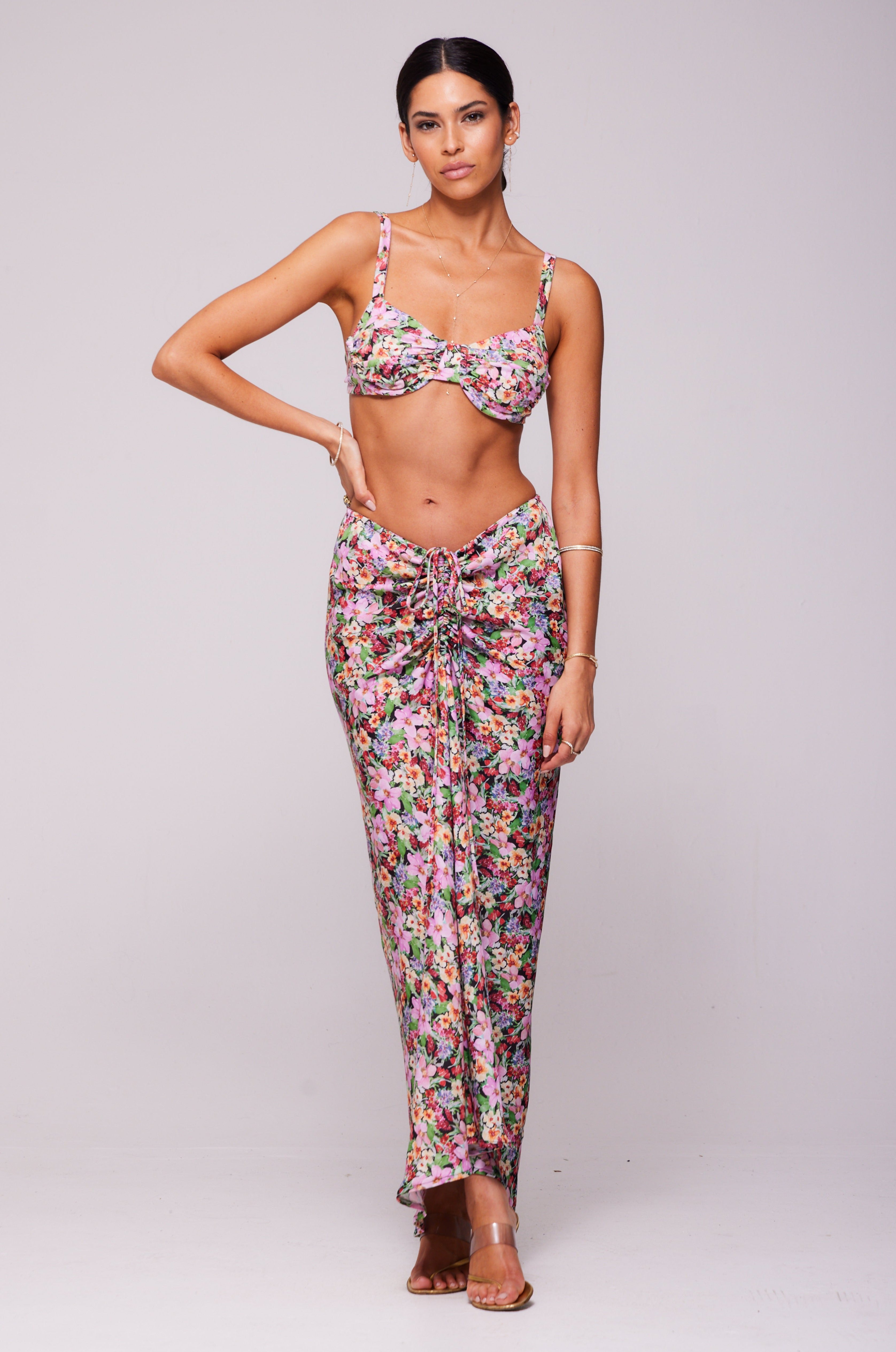 Pepper Bra Top in Bloom