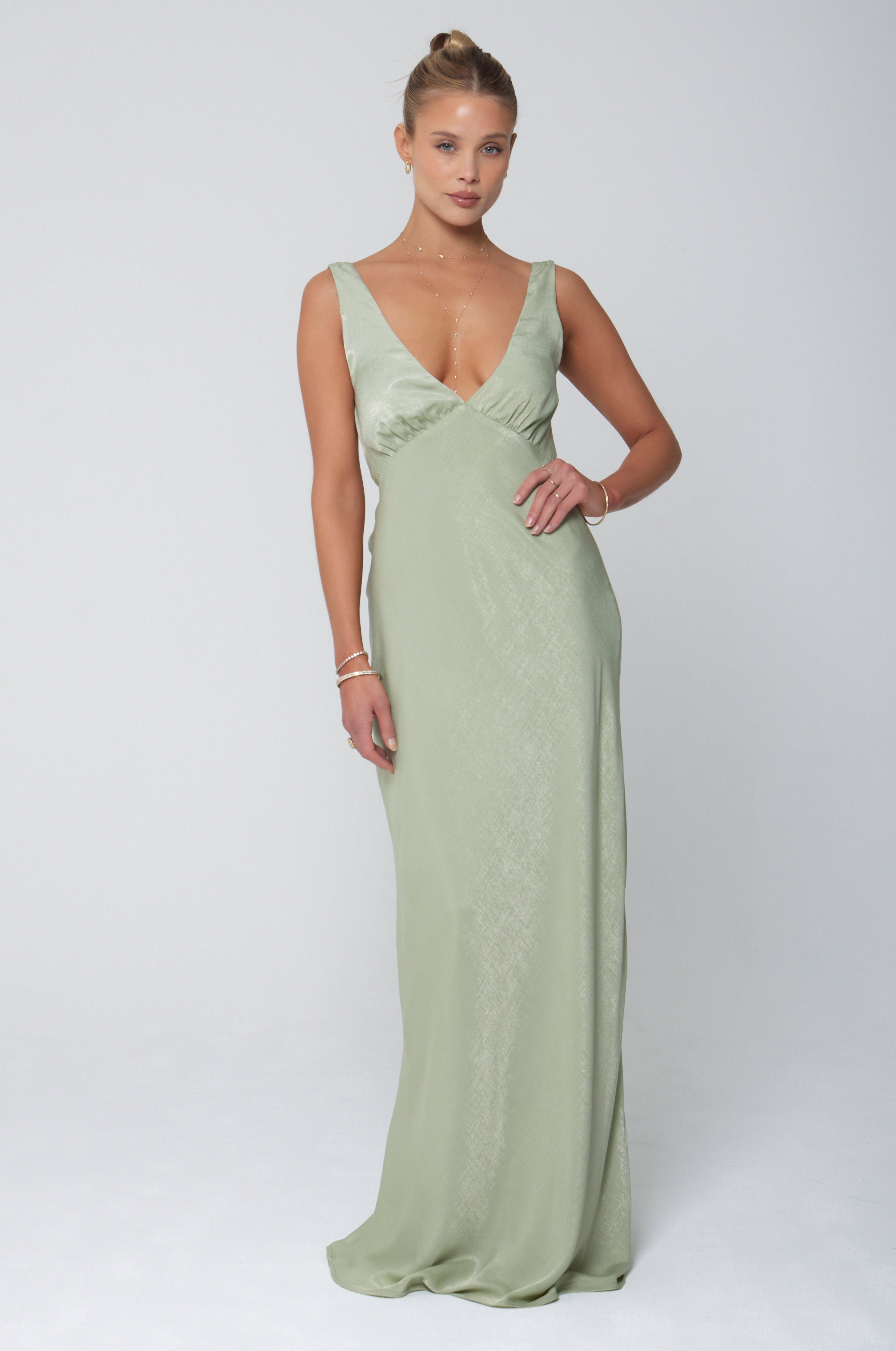 Violet Maxi in Sage