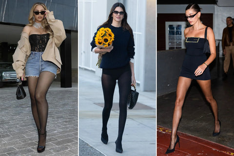 Celebs in Control Tights