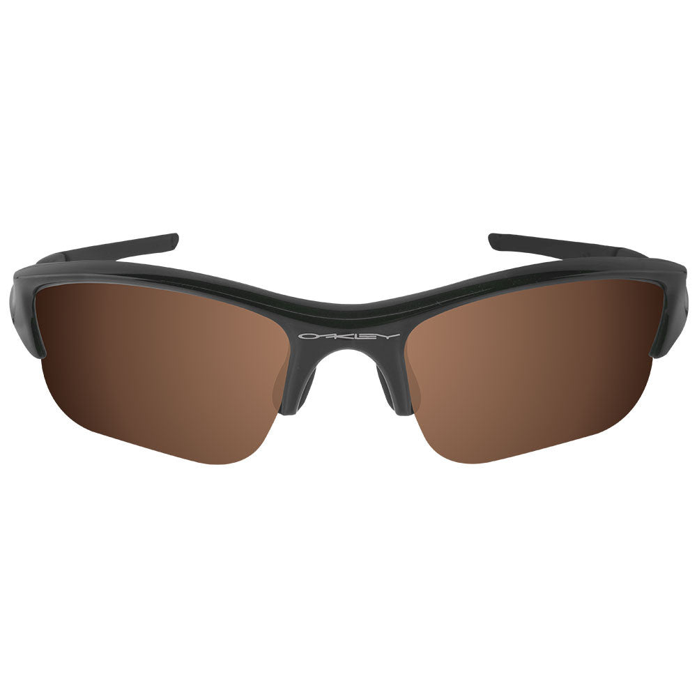 oakley flak jacket brown