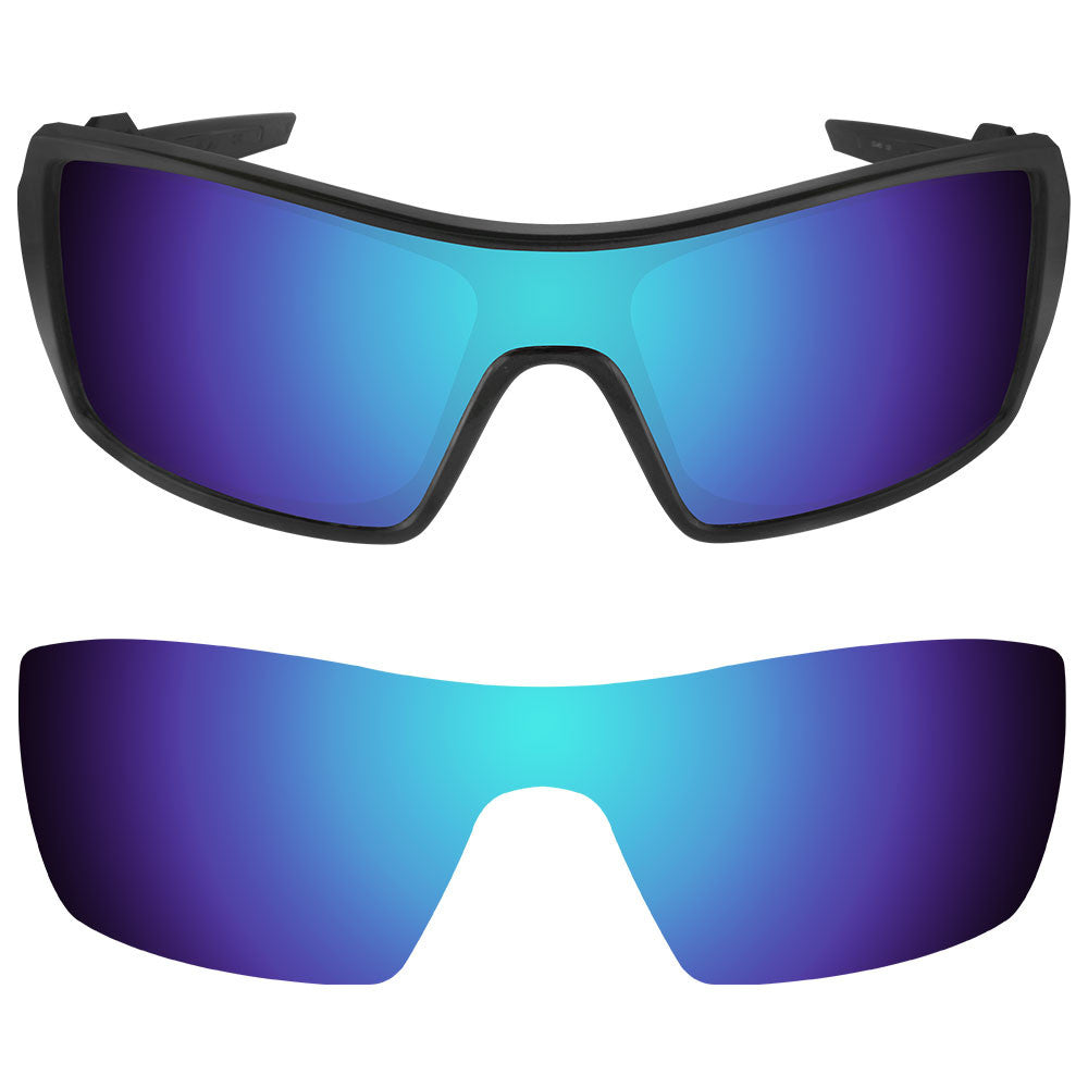 oakley blue mirror