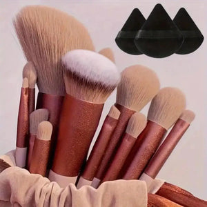 13 Pcs Premium Makeup Brush Set - Purity Provisions