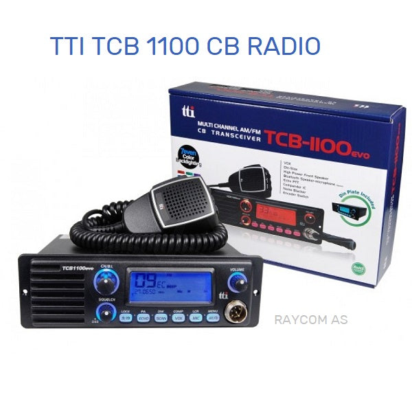 TTI TCB 900 12/24V Multi-Standard Mobile CB Radio, uk cb radio, am and fm,  truck cb. 4x4 cb, cb radios for motorhomes