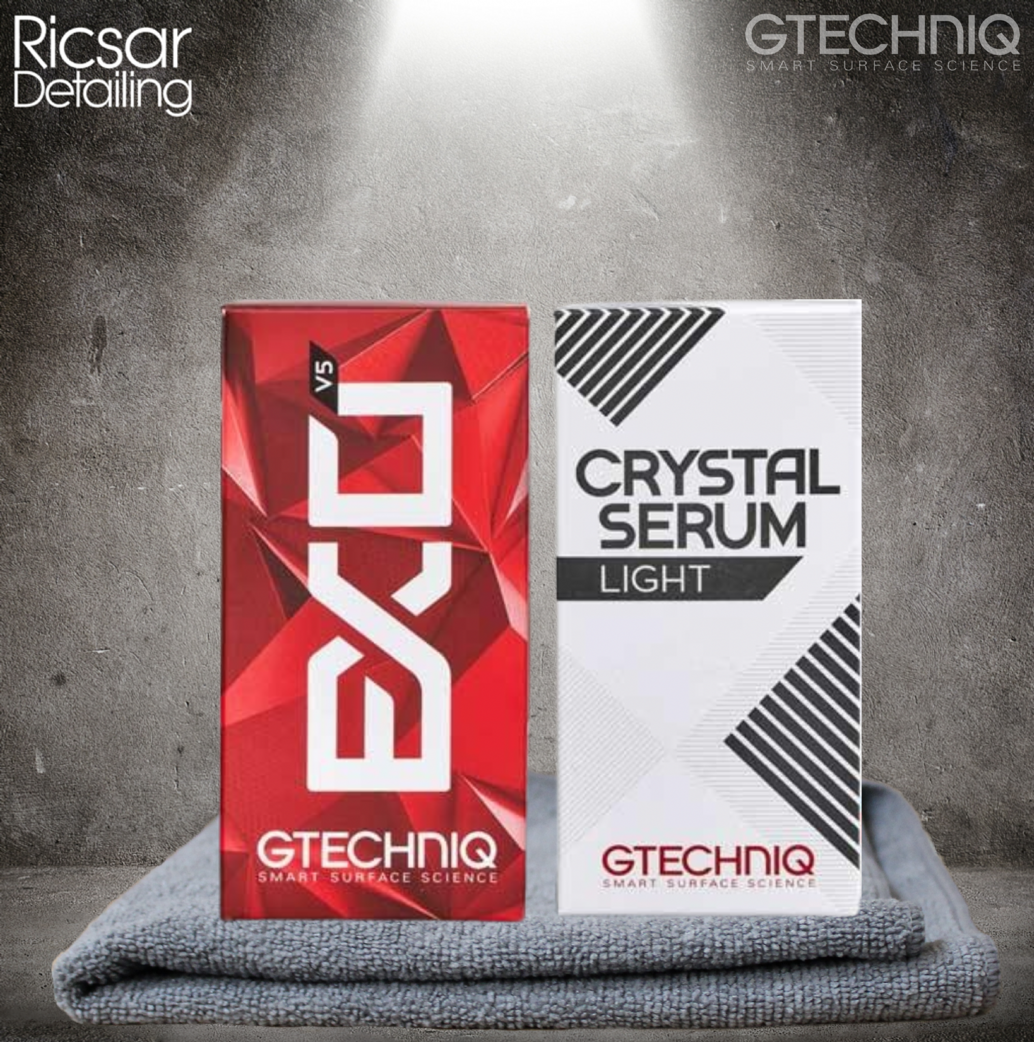 Gtechniq EXO V5 & CSL Crystal Serum Light Ceramic Coating - (30ml