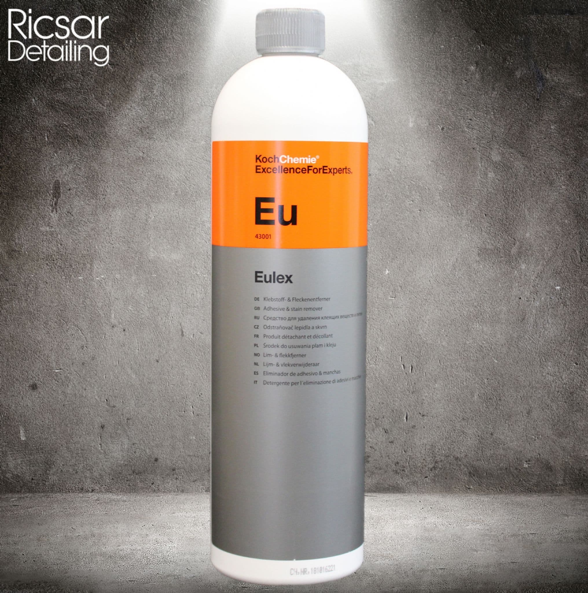 Koch Chemie Eulex Tar and Adhesive Remover 1 Liter