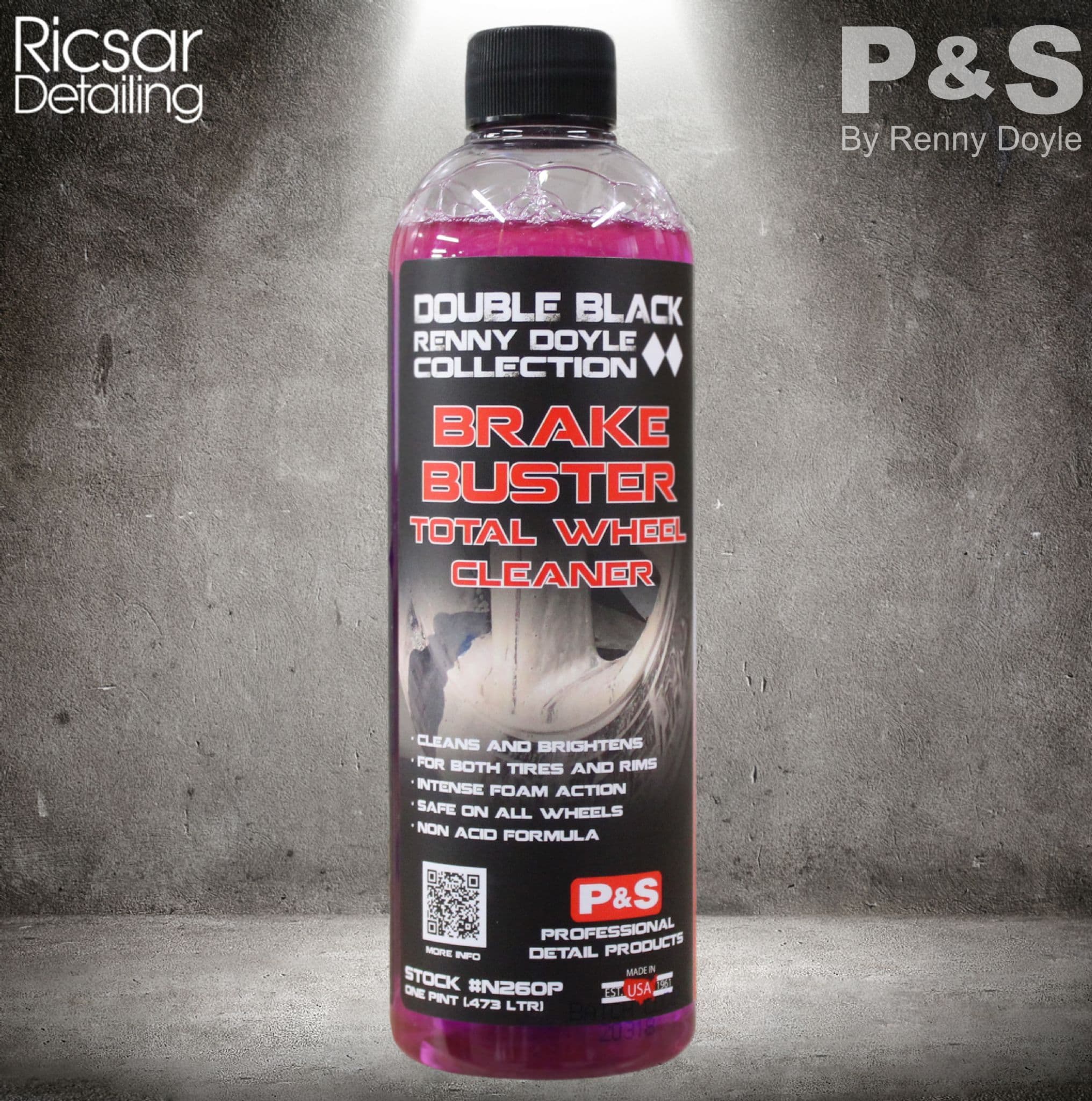 P&S Brake Buster Non Acid Wheel Cleaner - 16 oz - Detailed Image