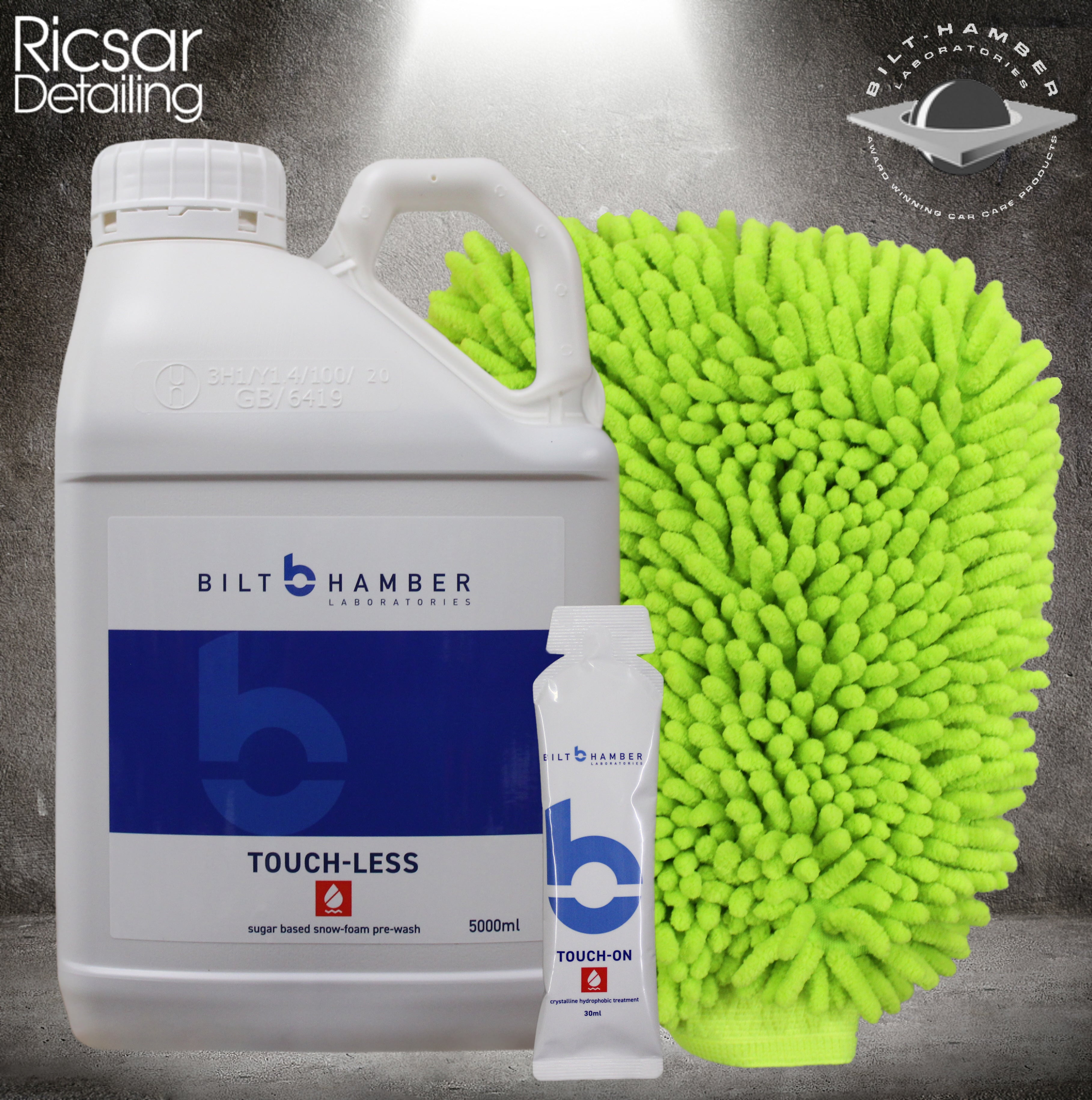 Bilt Hamber Trace-Less Glass Cleaner 1 Litre, High Definition Detail