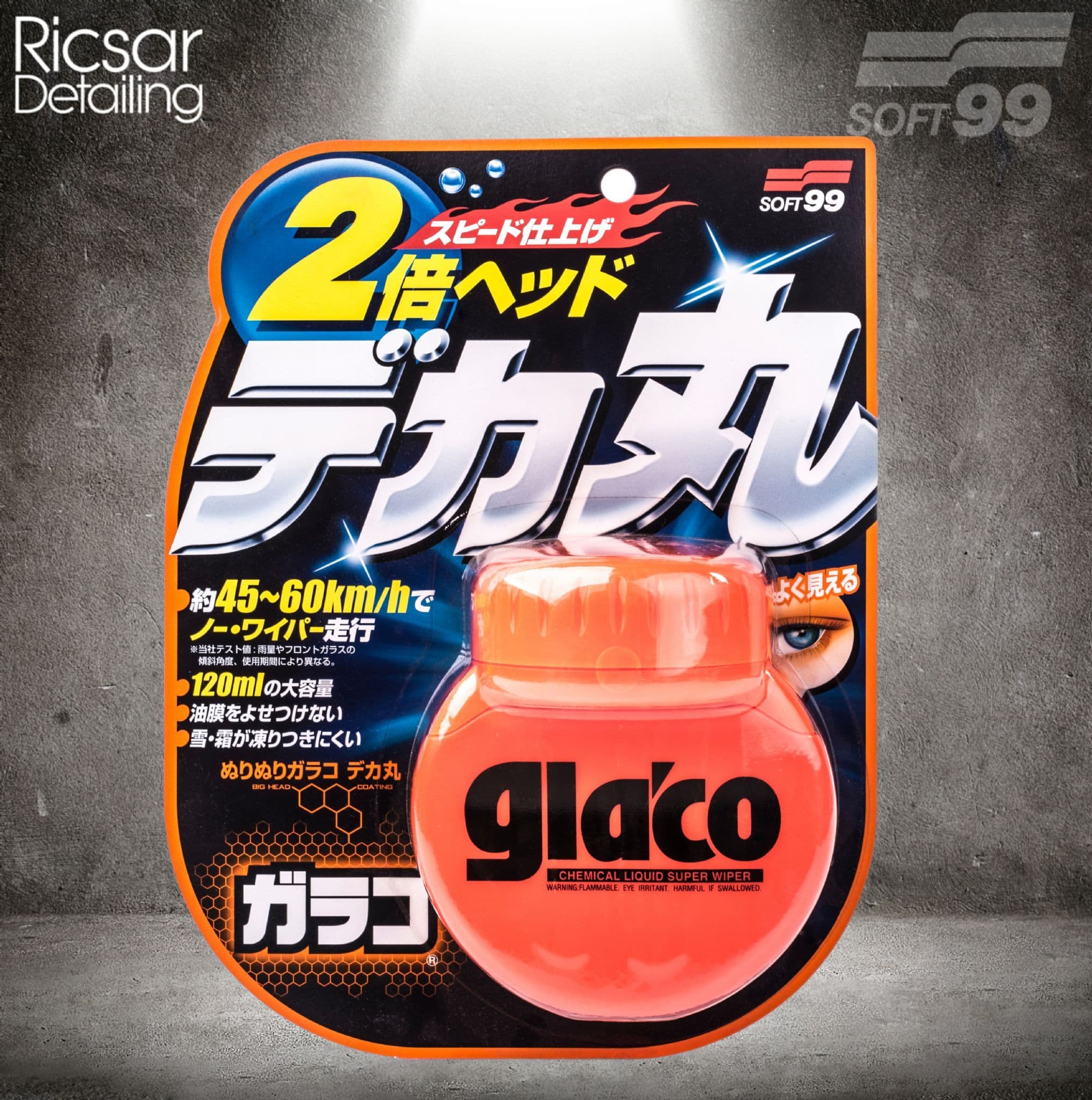 Soft99 Glaco DX Glass Treatment Automotive Rain Repellent