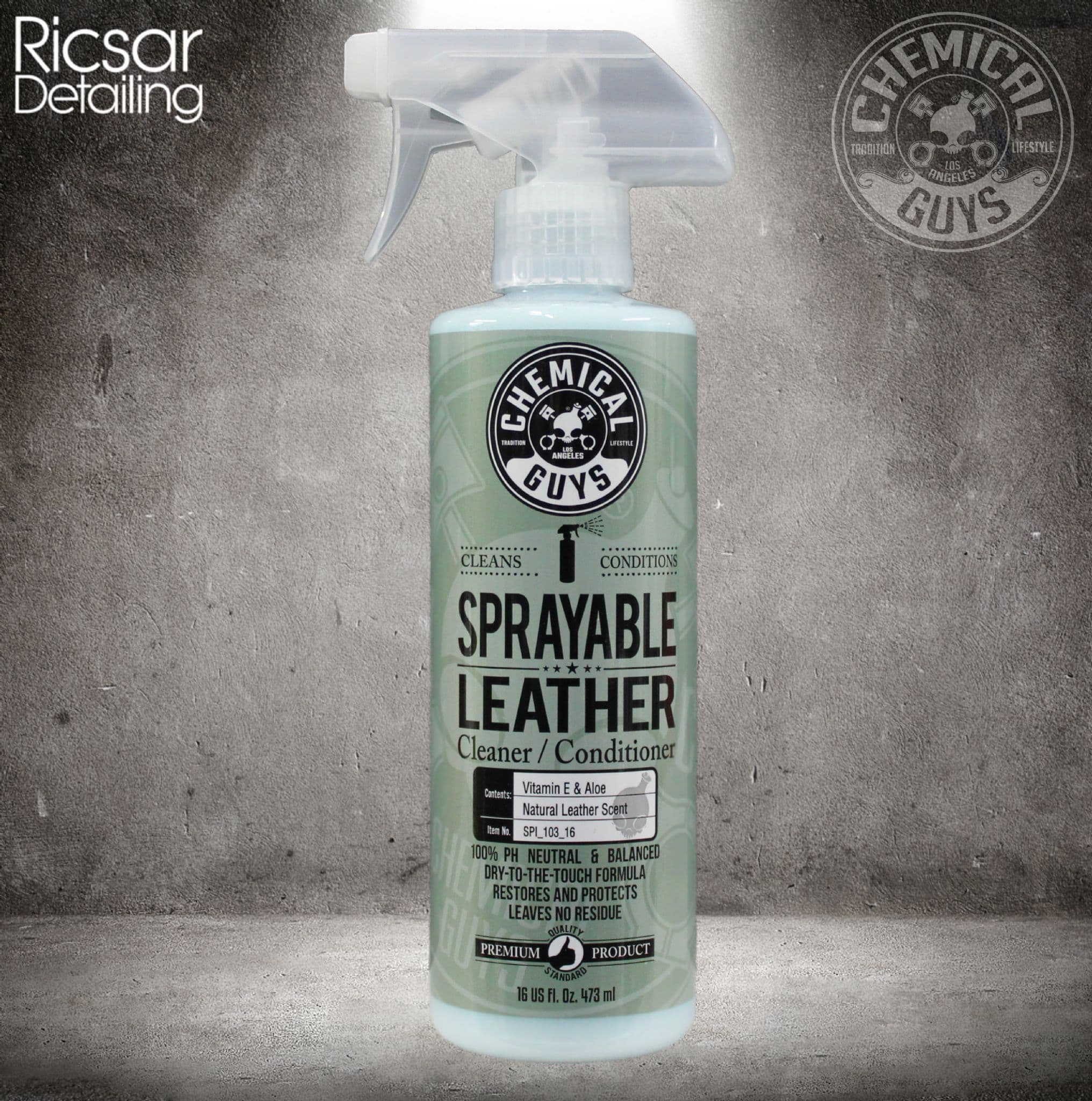 Ceramic Garage Leather Revive Leather Cleaner for Car Interior | Leather Conditioner | Leather Seat Cleaner and Conditioner (16oz)