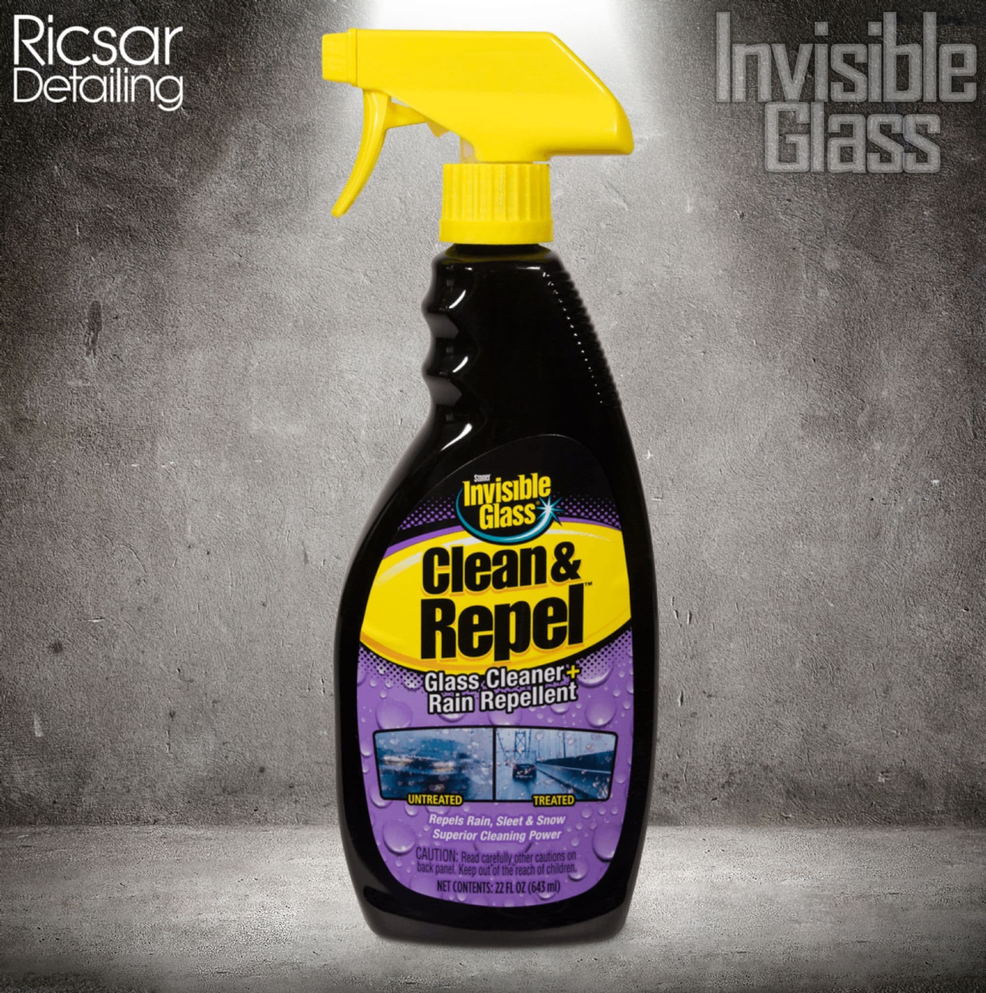 Invisible Glass Clean & Repel 22oz