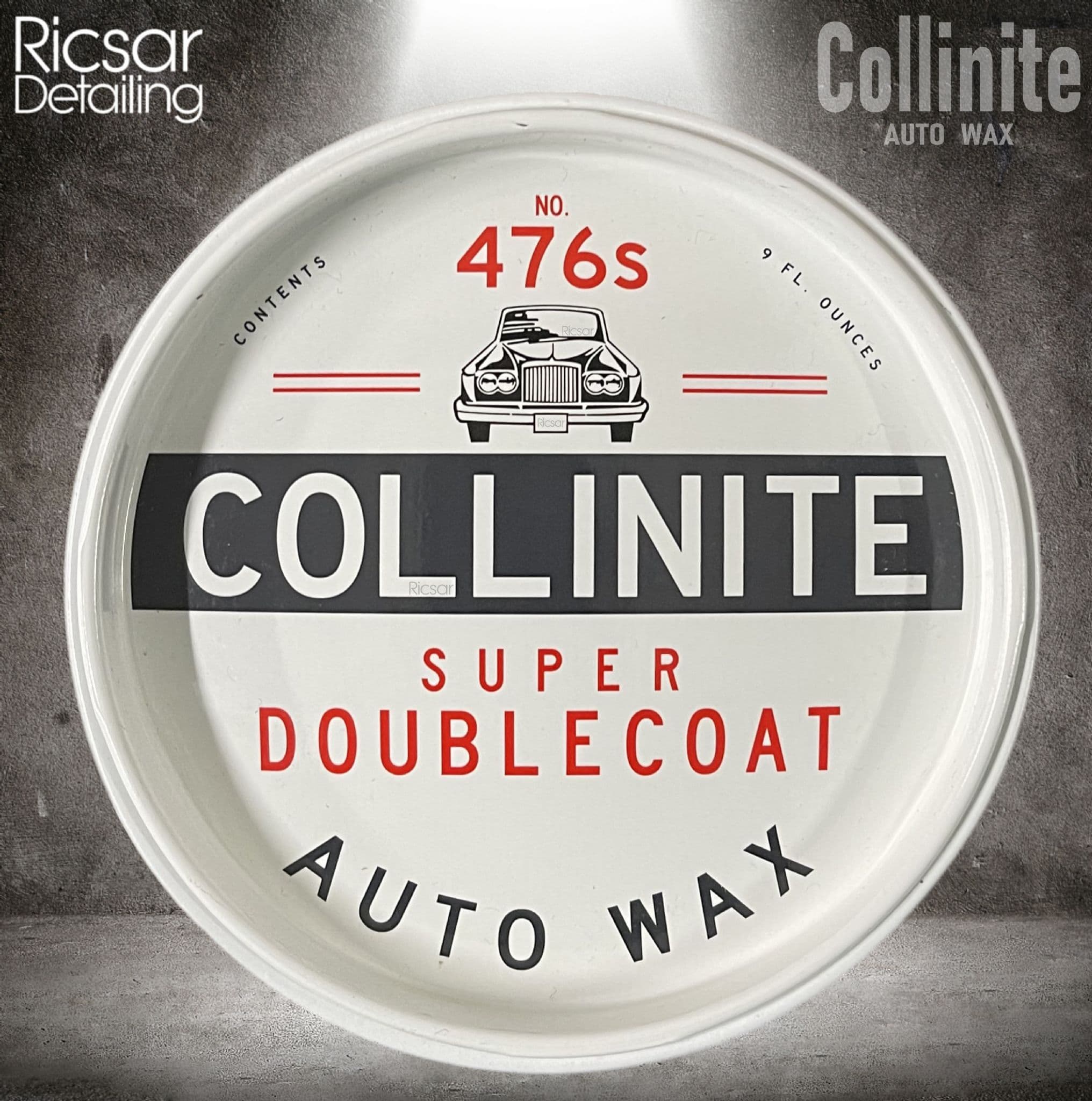 Collinite No. 476S Super Double Coat Auto Wax - 9 oz.