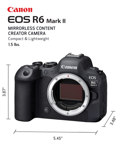 Canon R6MKII Mirrorless Camera for Wildlife