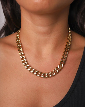 89GRAMS Unisex Heavy Cuban Link Chain Necklace - JewelryOCity