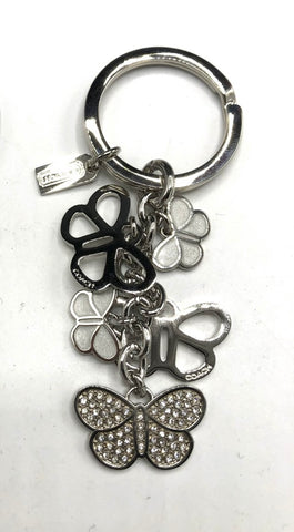 Coach butterflies keychain