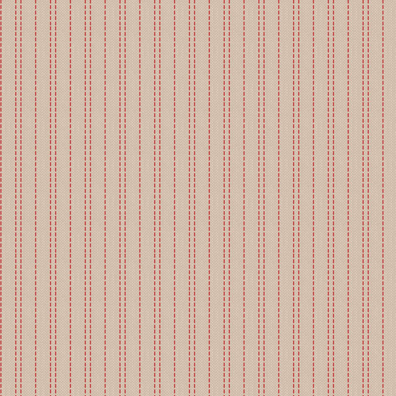 Tilda Creating Memories, Woven Seamstripe Red