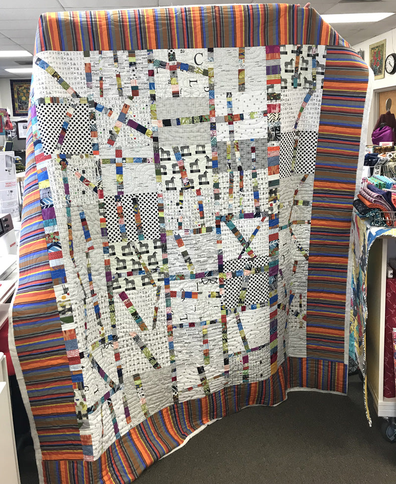 Finished quilt, missing only the binding