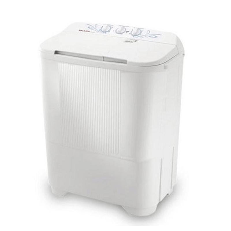 SHARP - MESIN CUCI TWIN TUB 06.5Kg - ES-T65MW - Elektronik ...