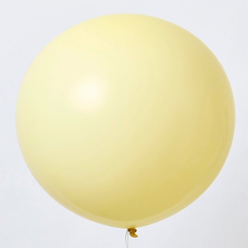 Globo de Látex Gigante Amarillo Sunshine Pastel – UNELEFANTE