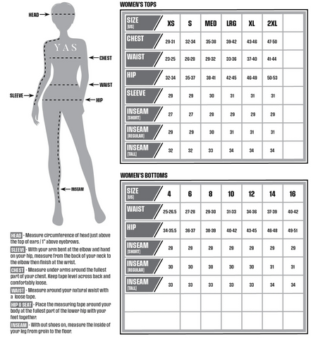 SIZING GUIDE – Young at Style
