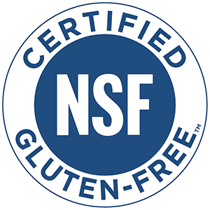 NSF Certified Gluten Free