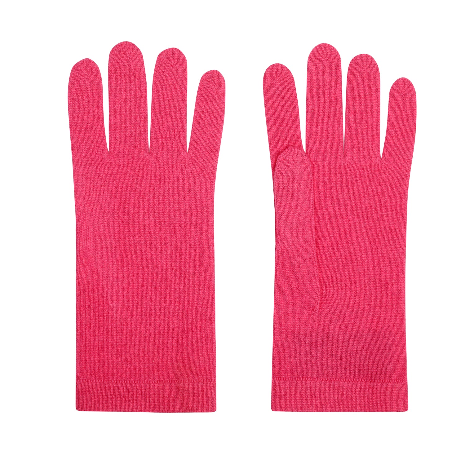 cashmere gloves pink