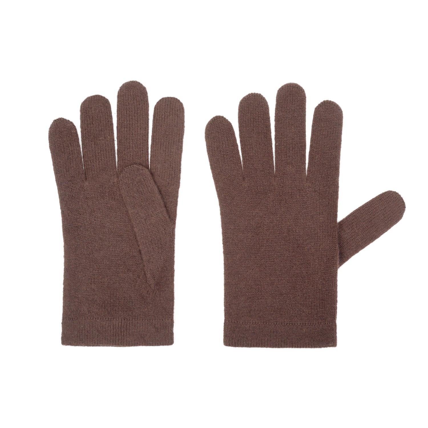 ladies brown wool gloves