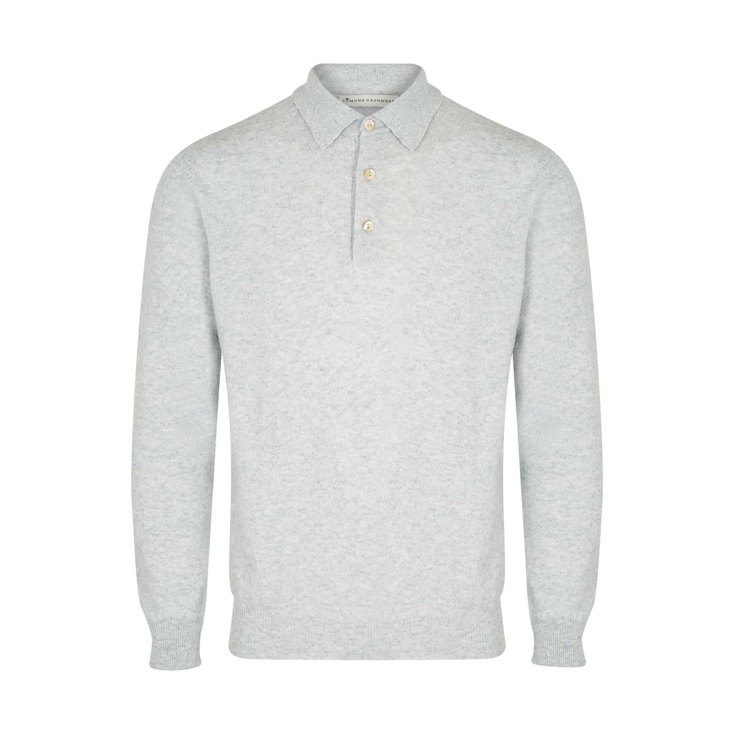 Mens Cashmere Polo Shirt Sweater 