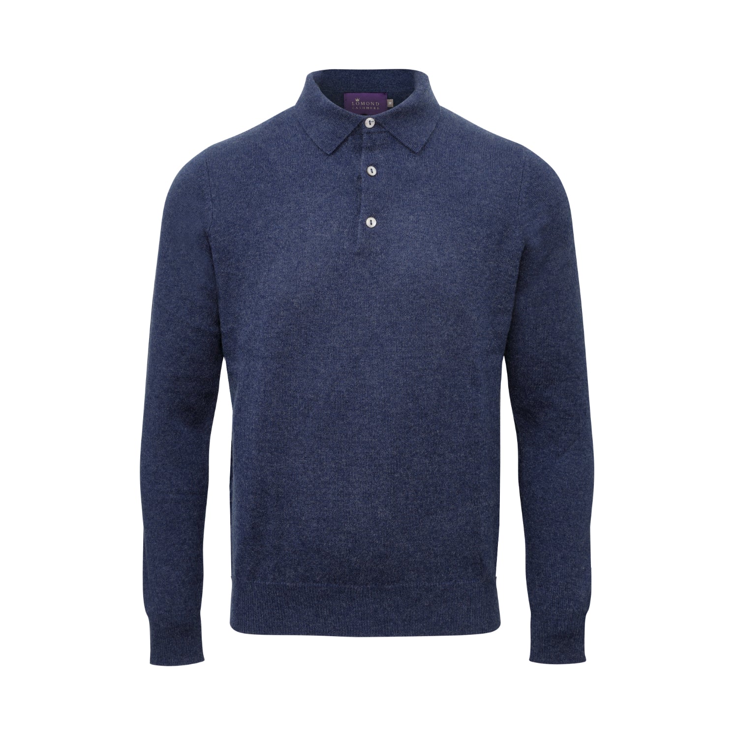 Mens Cashmere Polo Shirt Sweater 