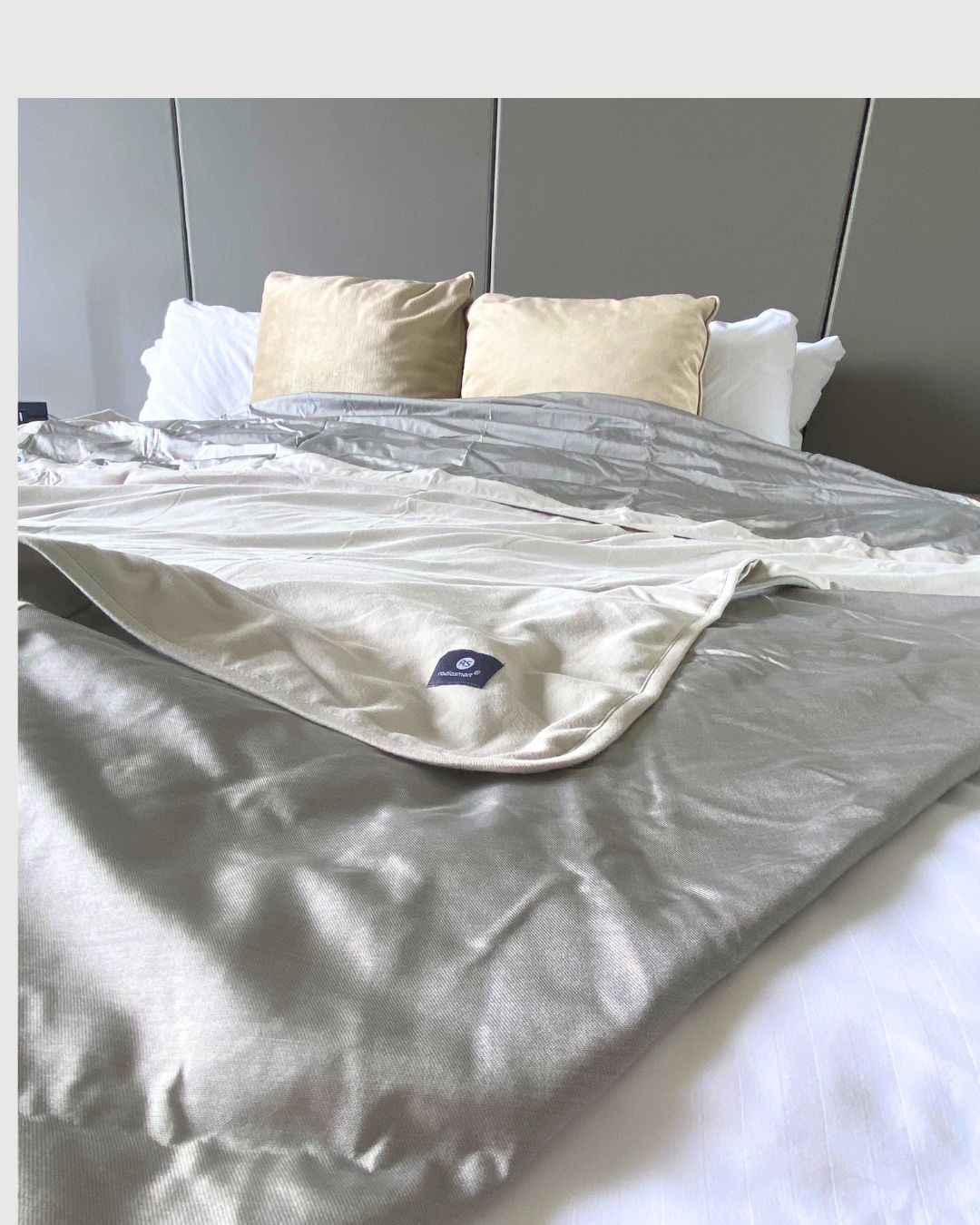 Classic Mega Size Bed Blanket  Organic Cotton, EMF Protection,RF Shie