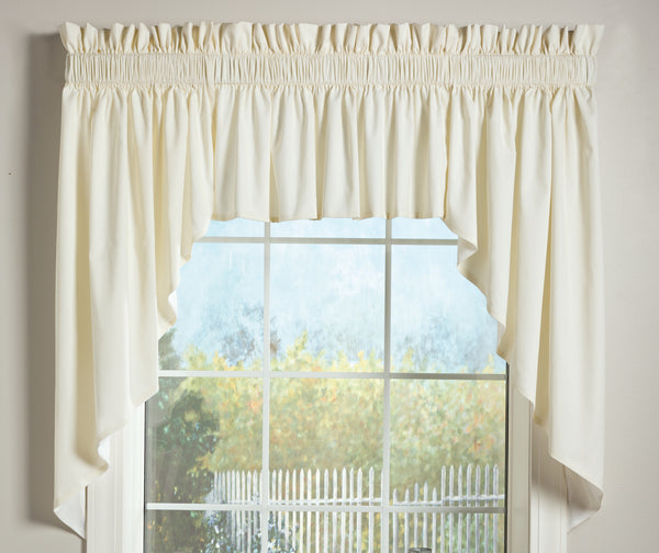 Cottage Tailored Swags – The Curtain Cottage