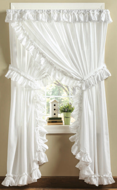 Priscilla Ruffled Curtain The Curtain Cottage