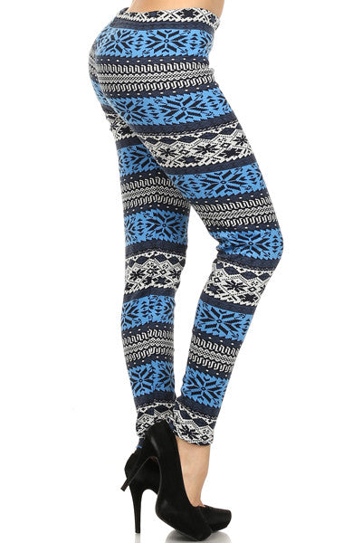 No Boundaries Juniors' Side Bar Leggings, Animal Print Leggings