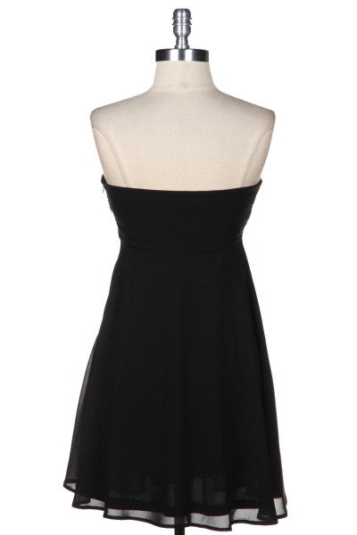 Sweetheart Dress {Black} – Simply Me Boutique