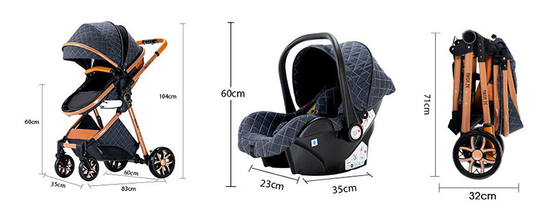 baby stroller size