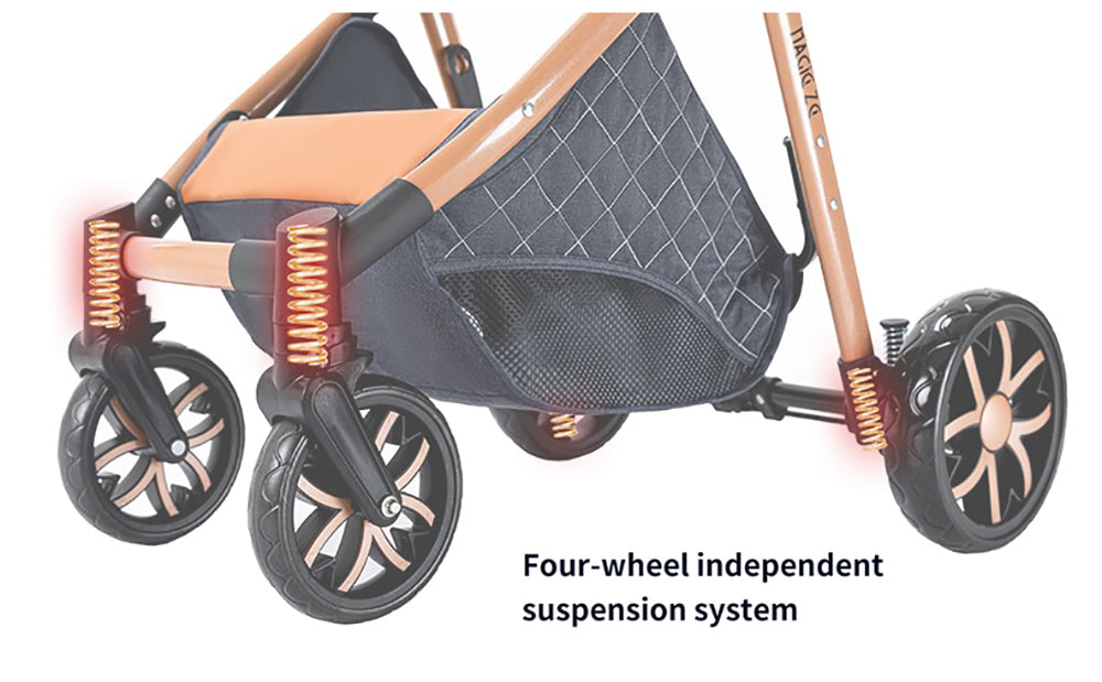 Four -wheel independent suspension system