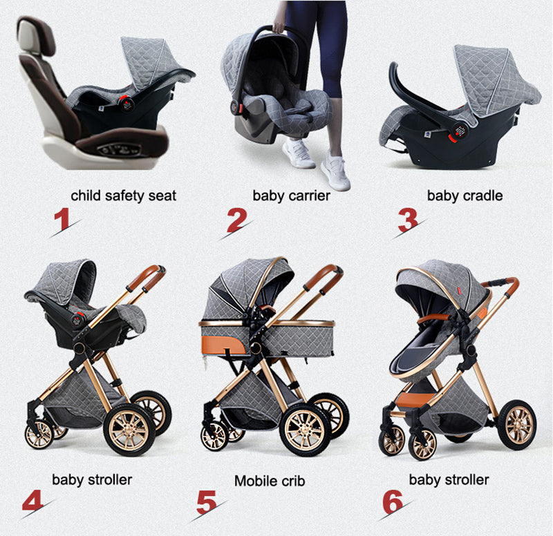Multi-function and multi-purpose baby stroller