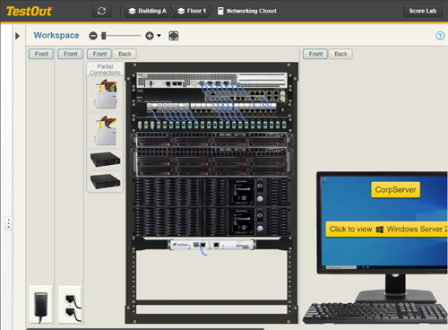 Hybrid Server Pro Core Lab Simulation