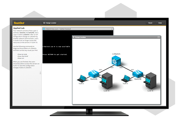 TestOut Routing and Switching Pro Lab