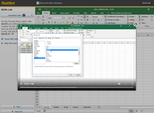 Excel Demonstration Lesson