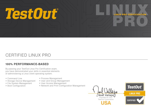 Linux Pro Certification